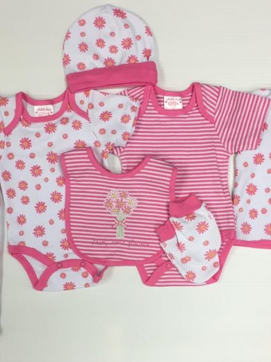 8-PIECE BABY GIRL LAYETTE