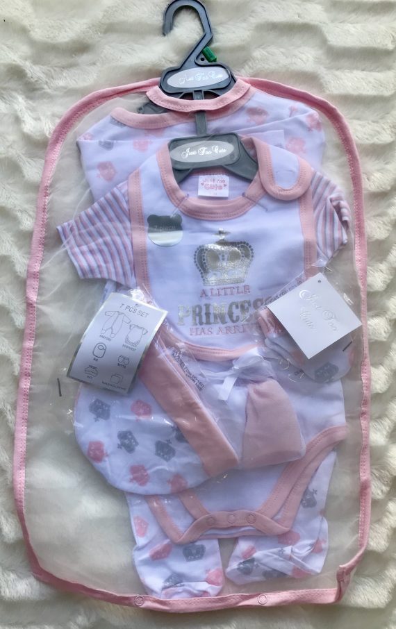 LITTLE PRINCESS 7-PIECE LAYETTE