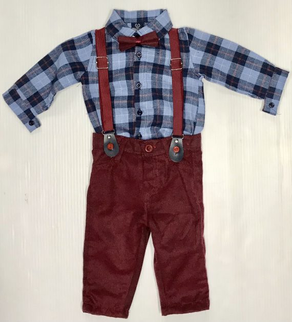 BABY BOY'S 4-PIECE OUTFIT