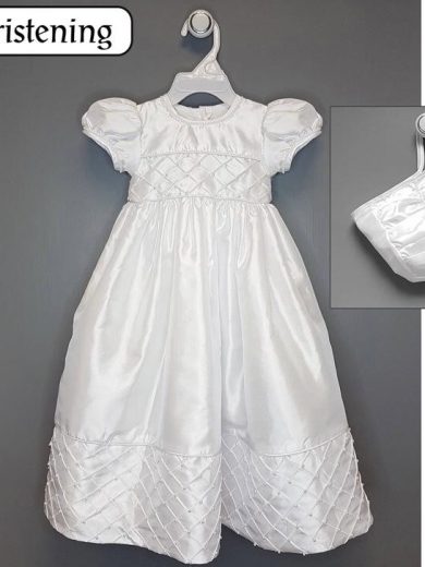 CHRISTENING GOWN AND BONNET