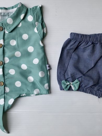 BABY GIRL SHORTS SET