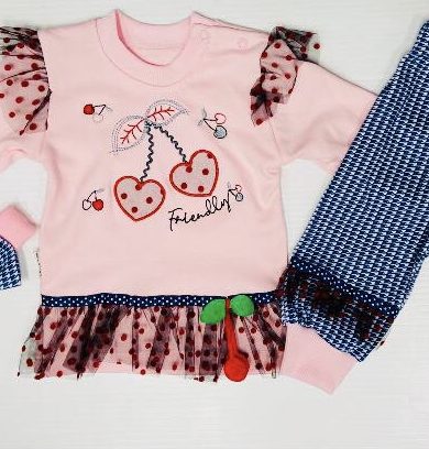 BABY GIRL 3-PIECE OUTFIT