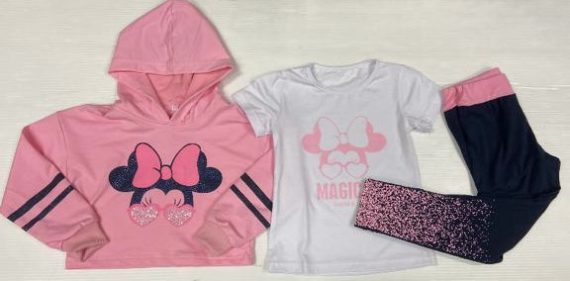 GIRL'S MOUSE 3-PIECE OUTFIT