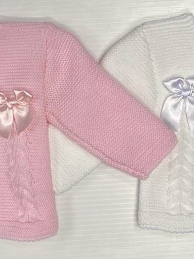 BABY GIRL BOW CARDIGAN