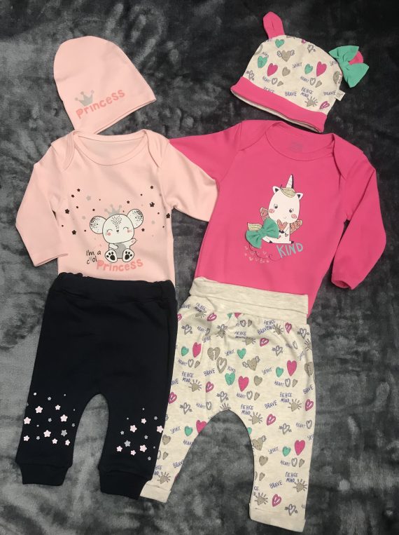 BABY GIRL OUTFIT 3-PIECE