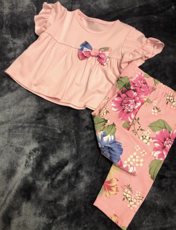 BABY TOP/LEGGINGS 2-PIECE OUTFIT