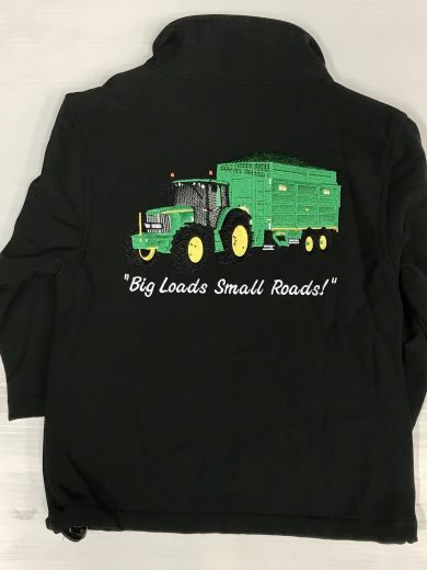 GREEN TRACTOR SOFTSHELL JACKET