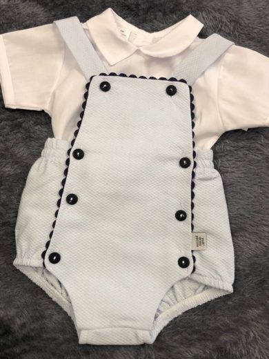 BABY BOY'S ROMPER OUTFIT