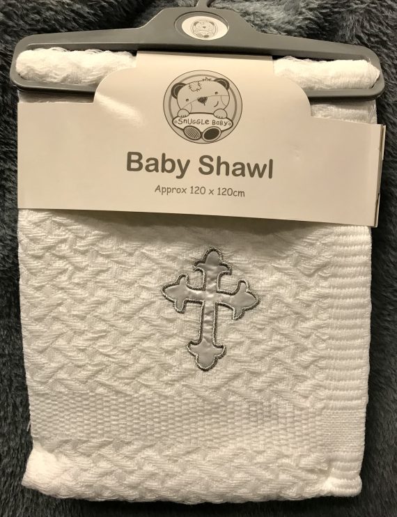 BABY CHRISTENING SHAWL