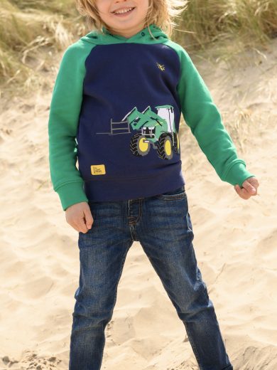 LIGHTHOUSE BOYS TRACTOR HOODIE