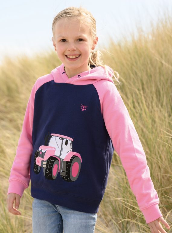 LIGHTHOUSE GIRL'S TRACTOR HOODIE
