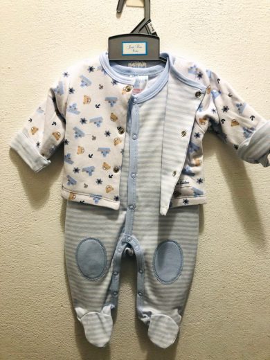Babygrow and Jacket Set