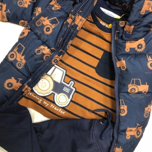 BABY TRACTOR 3-PIECE OUTFIT