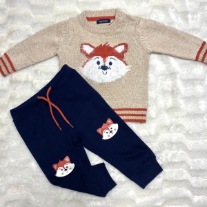 FOX 2-PIECE BABY  OUTFIT