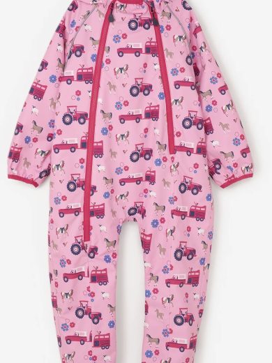 LIGHTHOUSE GIRL'S TRACTOR PUDDLESUIT