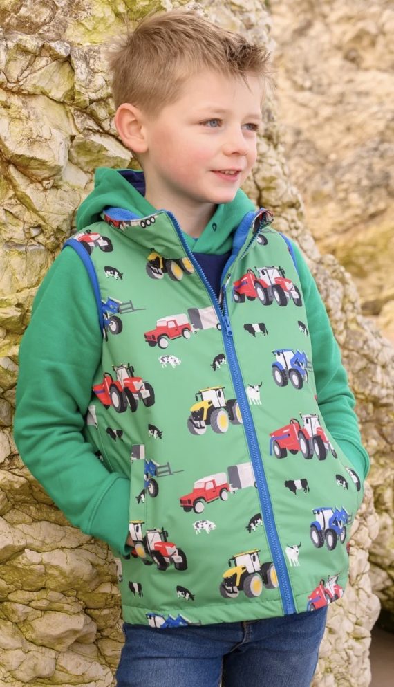 LIGHTHOUSE BOY'S TRACTOR GILET