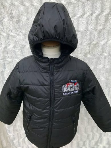 RED TRACTOR QUILTED JACKET