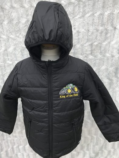 GREEN TRACTOR QUILTED JACKET