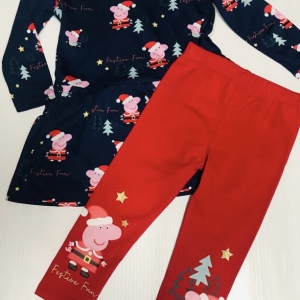 PEPPA PIG CHRISTMAS DRESS & LEGGINGS